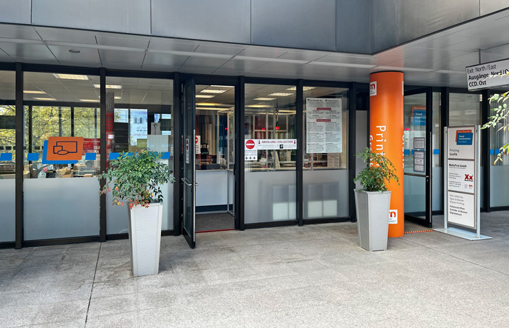 eingang_druckerei_messe_duesseldorf